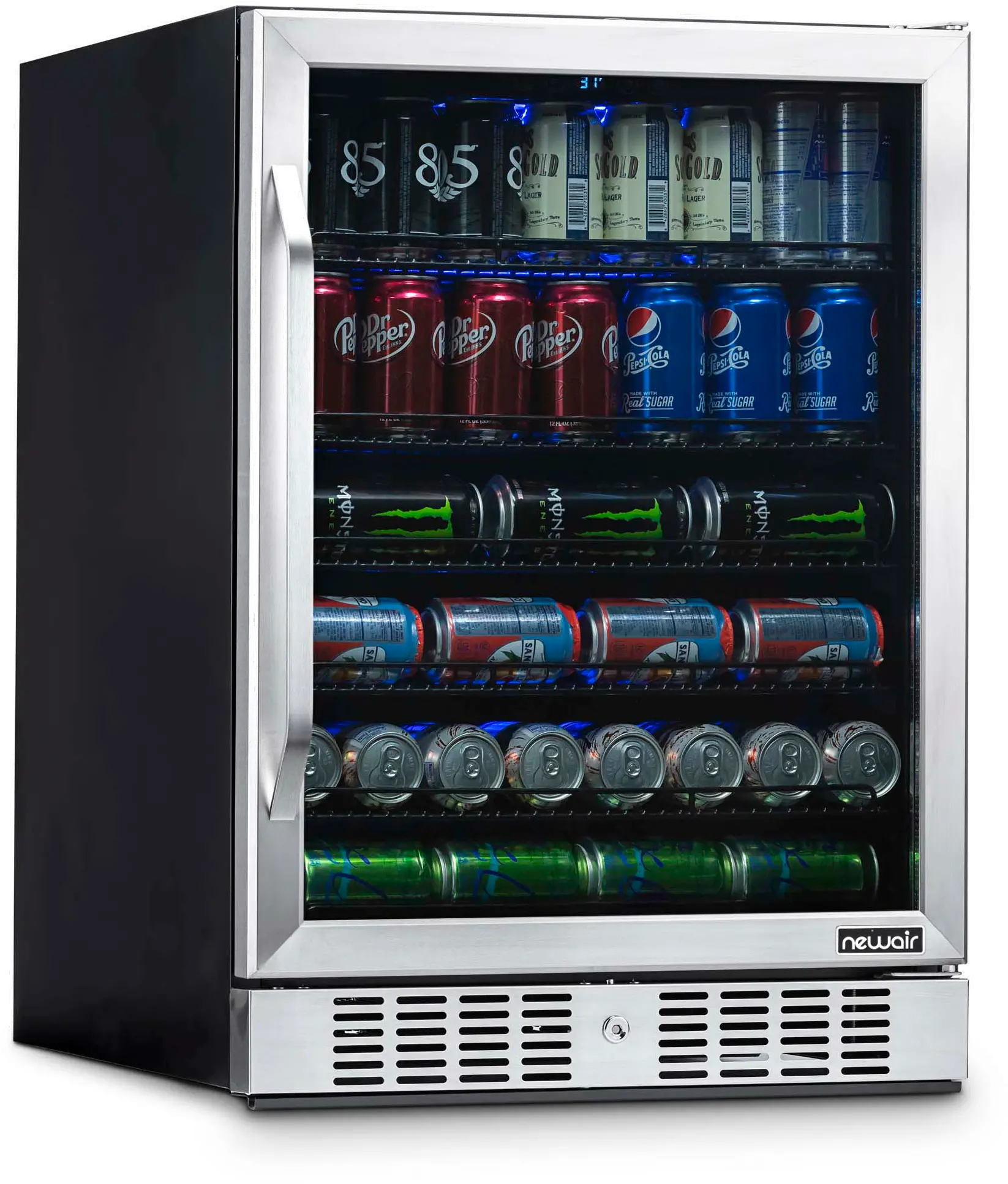 ABR-1770 Stainless Steel 177 Can Beverage Cooler-1