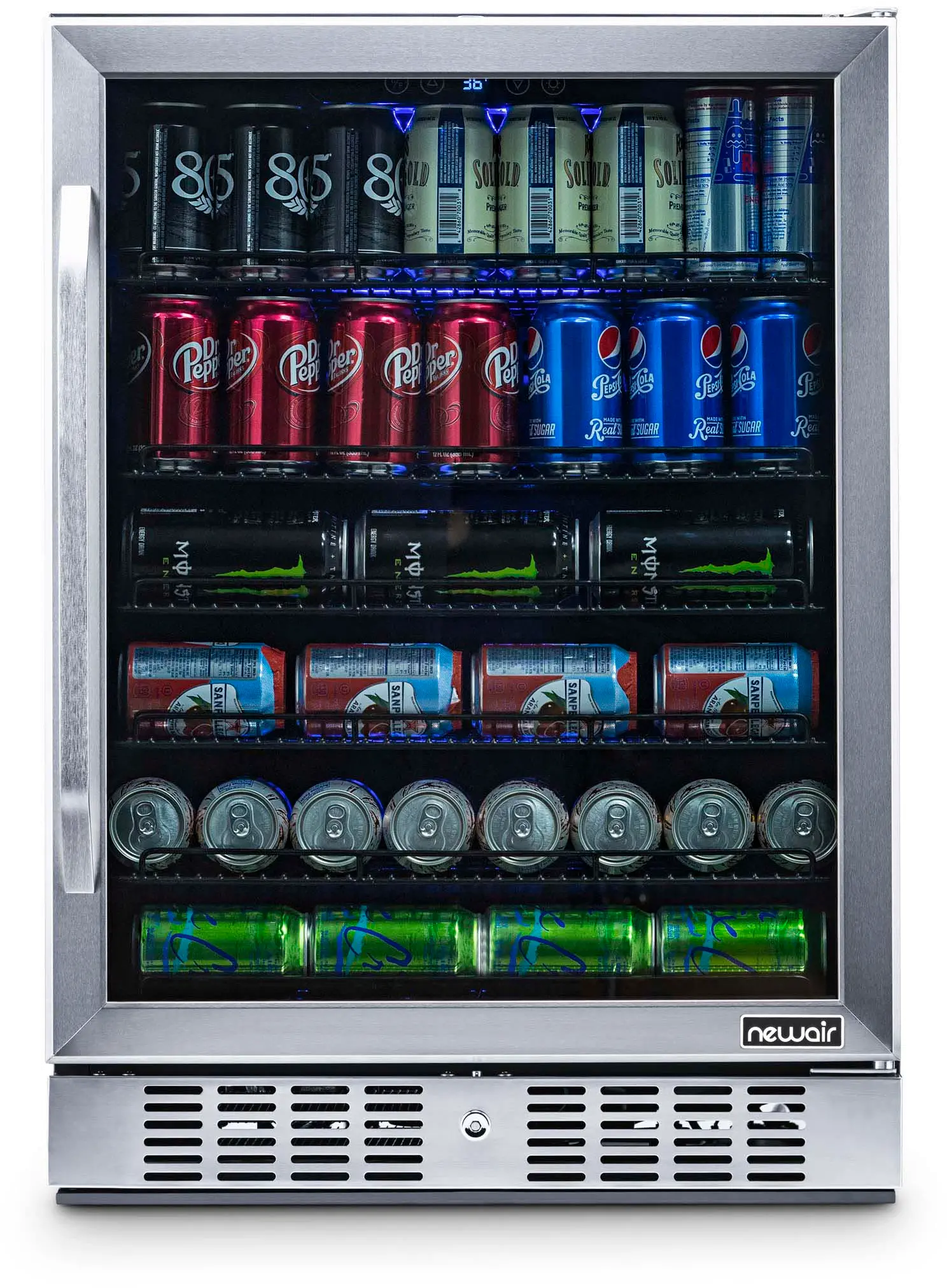 ABR-1770 Stainless Steel 177 Can Beverage Cooler-3
