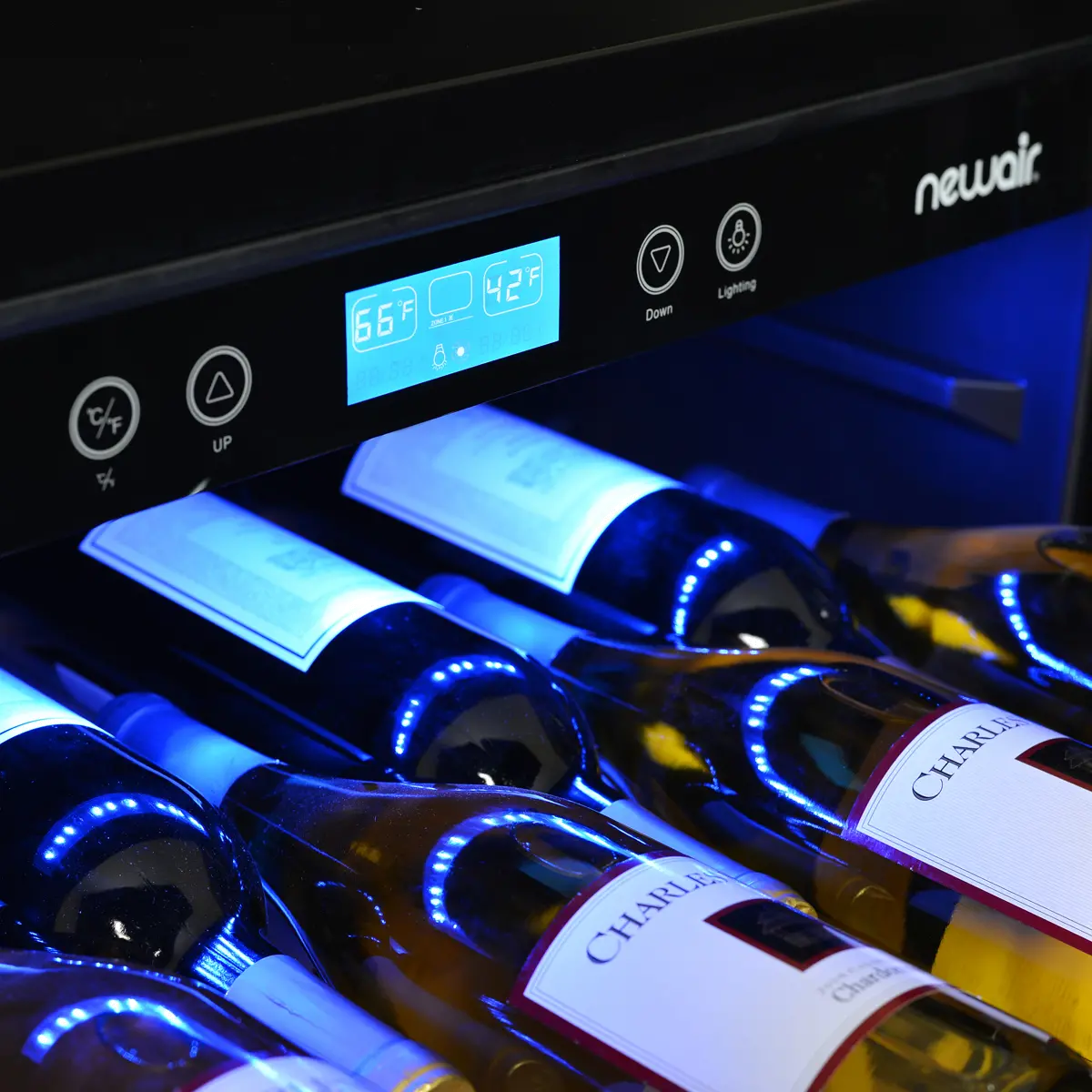 AWR-520SB Stainless Steel 52 Bottle Wine Cooler-2