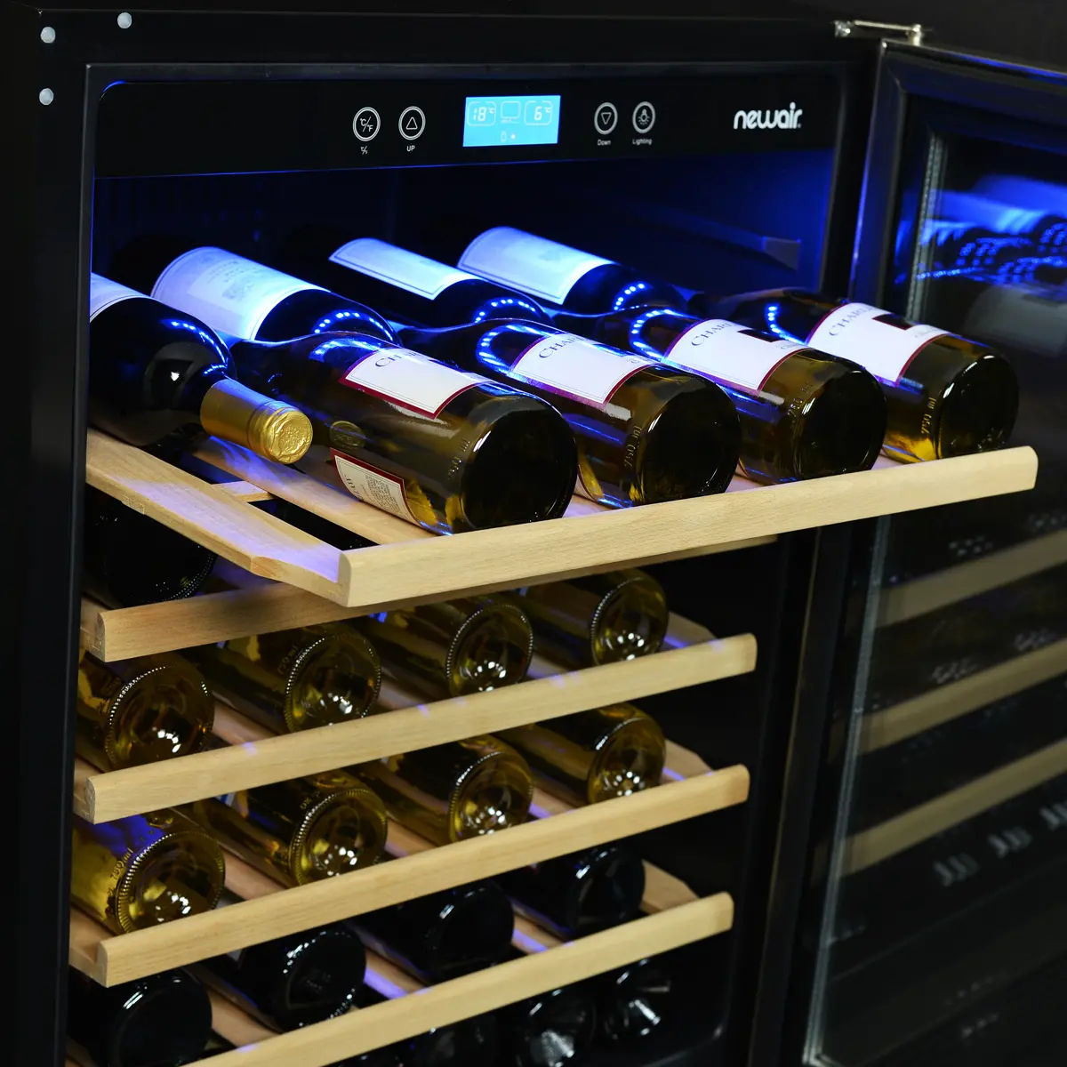 AWR-520SB Stainless Steel 52 Bottle Wine Cooler-3