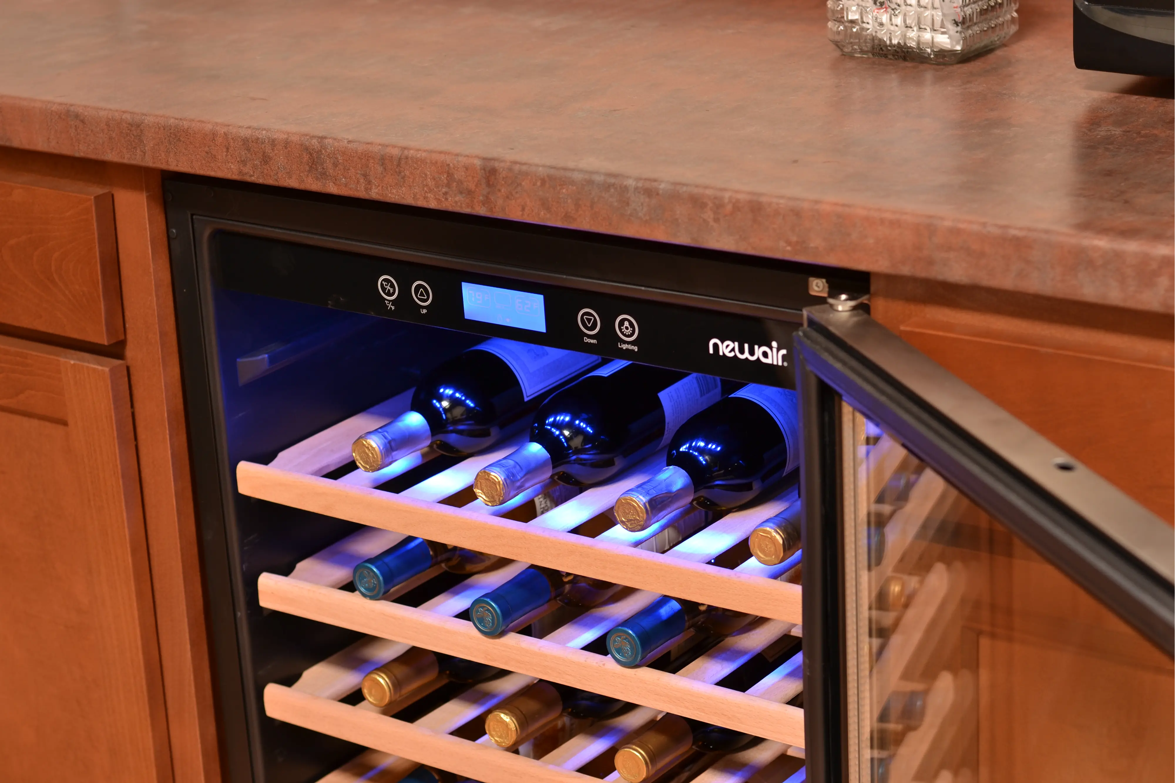 AWR-520SB Stainless Steel 52 Bottle Wine Cooler-4