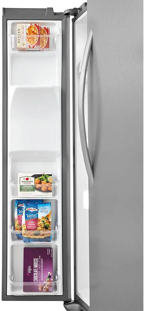 FGSS2635TF Frigidaire Gallery 25.5 cu. ft. Side by Side Refrigerator - 36 Inch Stainless Steel-5