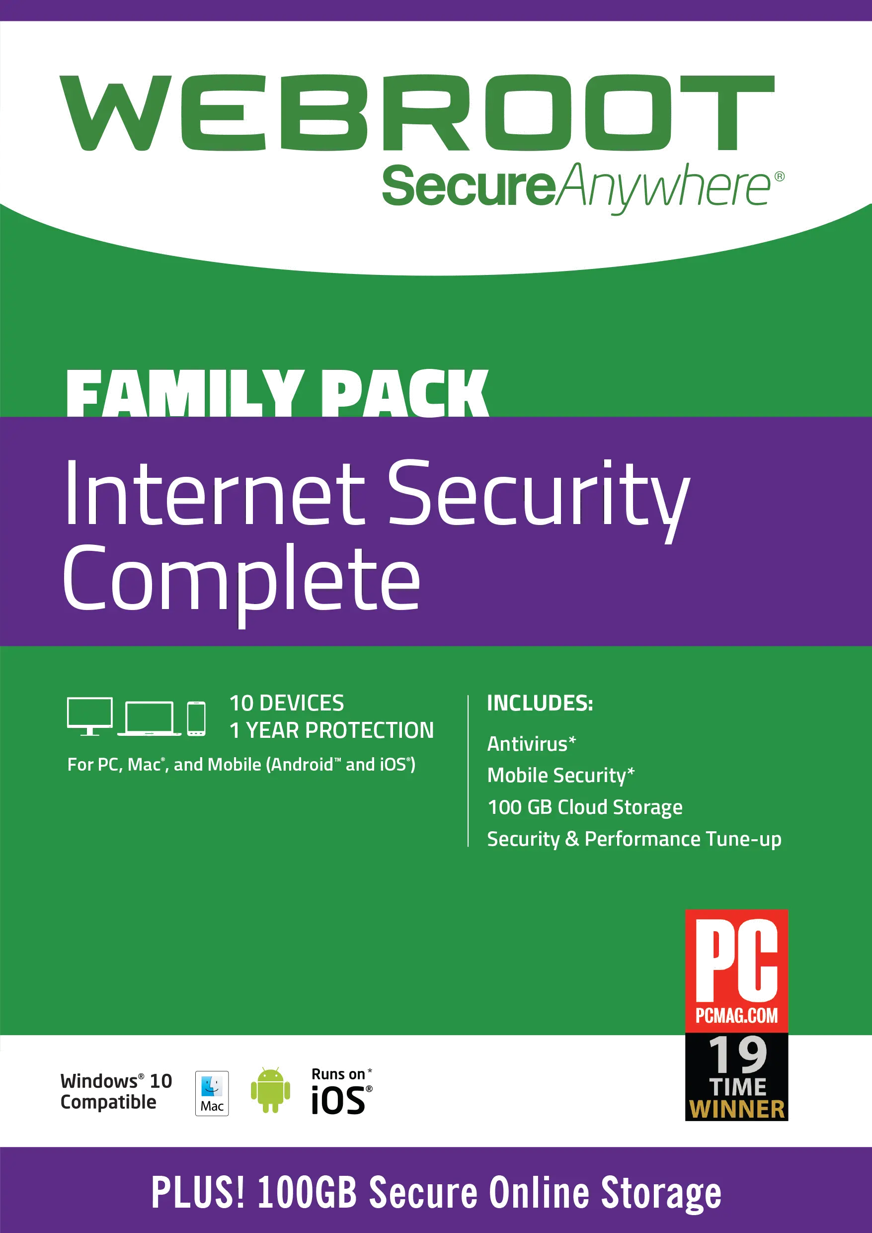 10 Pack - Webroot Internet Security Complete-1
