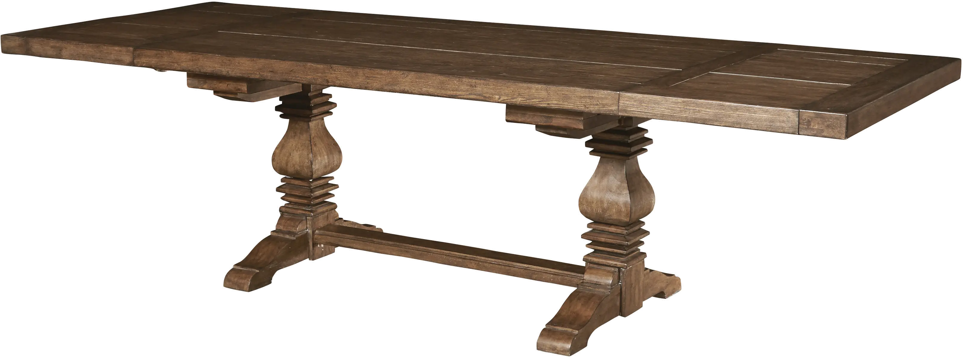Oak Traditional Dining Table - American Attitude Collection-1