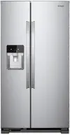 WRS321SDHZ Whirlpool 21.4 cu ft Side by Side Refrigerator - 33 W Stainless Steel