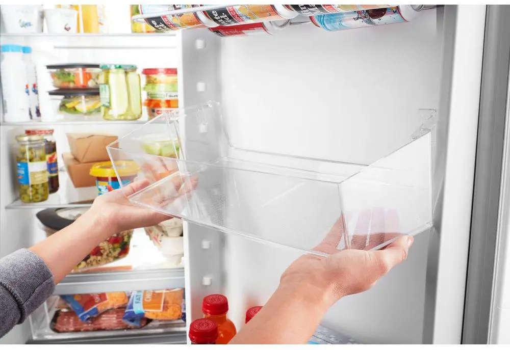 WRS321SDHB Whirlpool 21.4 cu ft Side by Side Refrigerator - 33 W Black-7