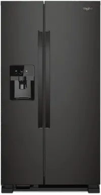 WRS325SDHB Whirlpool 24.55 cu ft Side by Side Refrigerator - Black