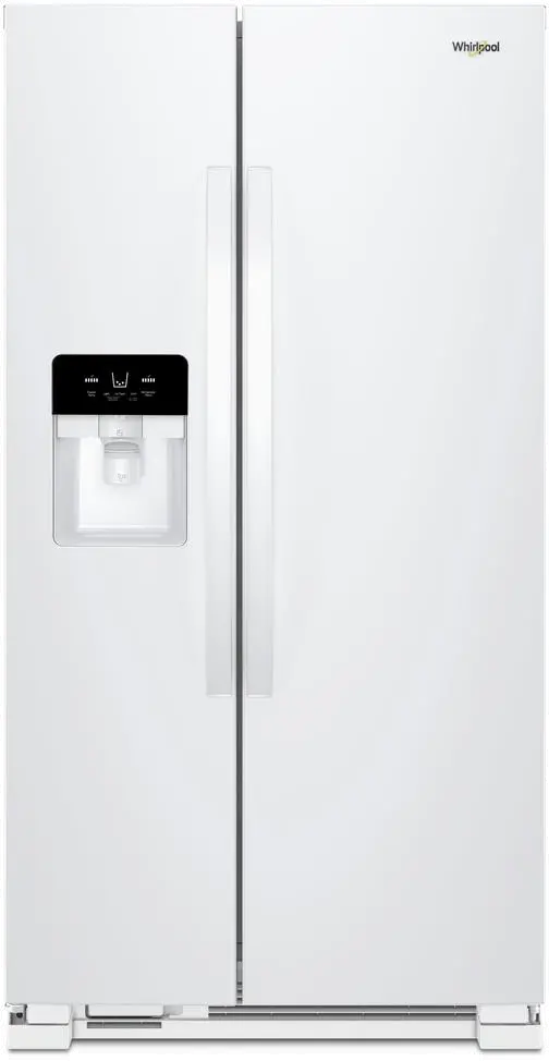 WRS325SDHW Whirlpool 24.55 cu ft Side by Side Refrigerator - White-2
