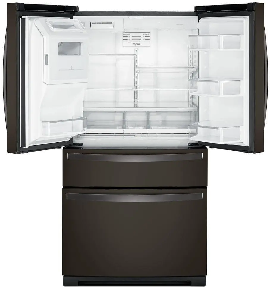 WRX986SIHV Whirlpool 26.2 cu ft 4 Door Refrigerator - Black Stainless Steel-4