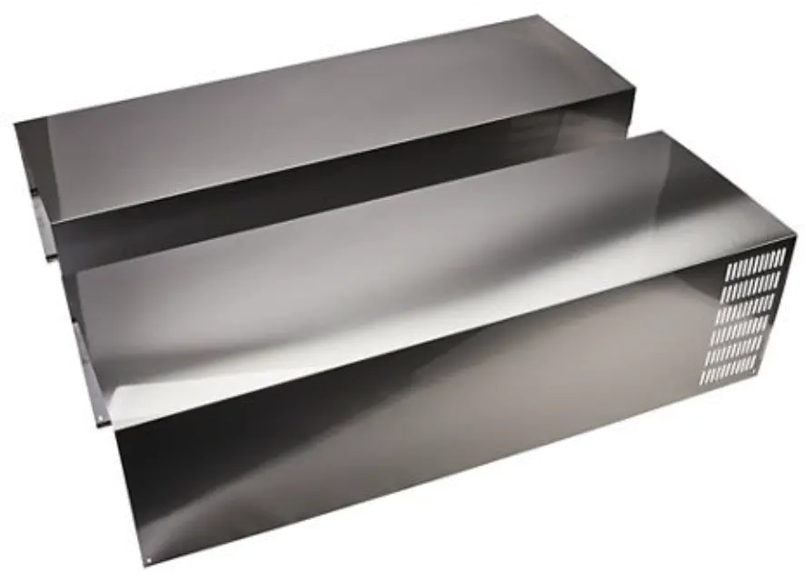 W10272076 Whirlpool Stainless Steel Hood Extension Kit-1