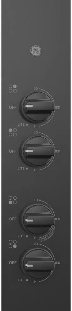 JGP3030DLBB GE 30 Inch Gas Cooktop with 4 Burners - Black-2