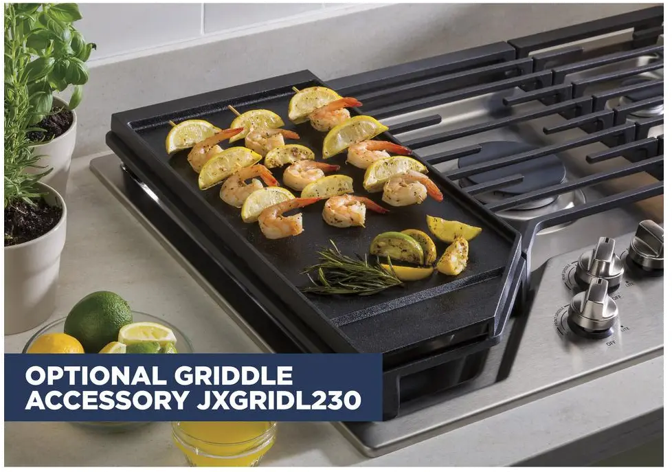 JGP5030SLSS GE 30 Inch Gas Cooktop - Stainless Steel-3