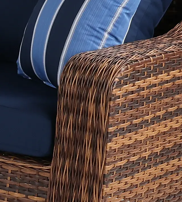 Tortola 3 Piece Navy Outdoor Patio Sectional-3