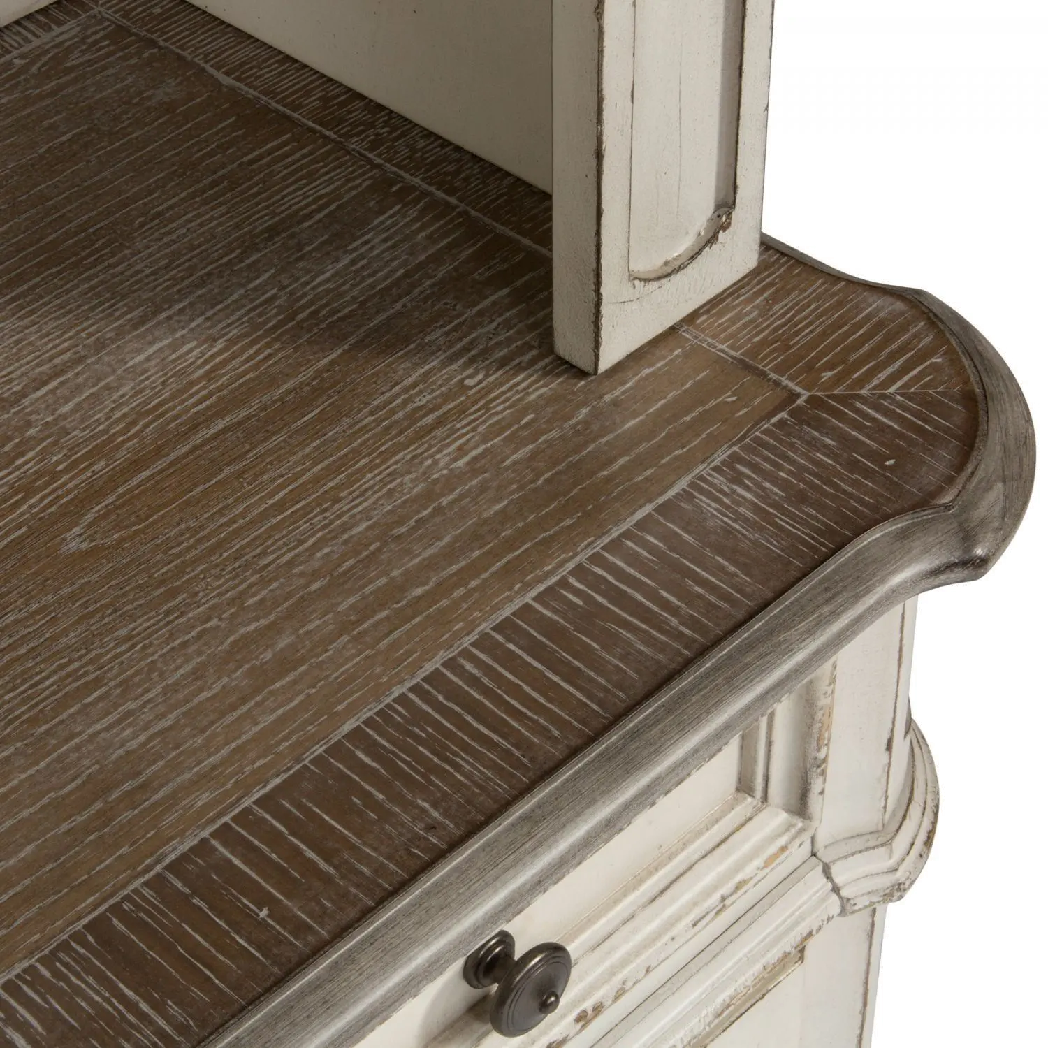 244-HO121 Magnolia Manor Antique White Cabinet-3