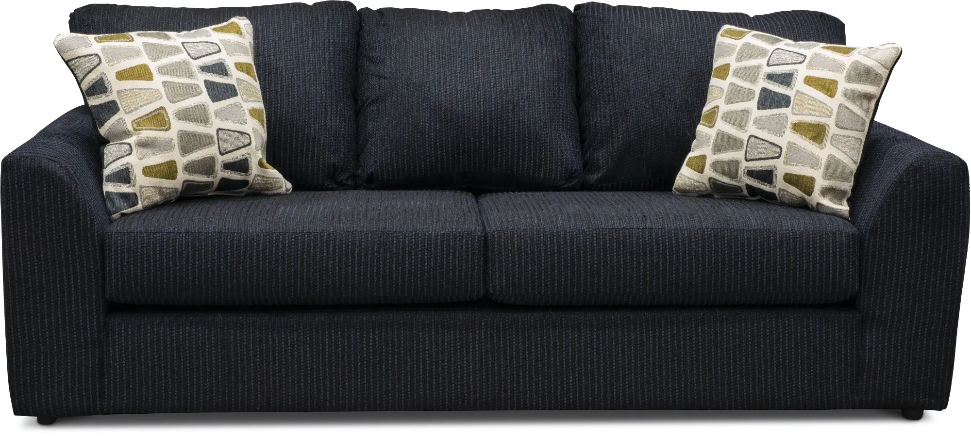 HANSOF Hannah Dark Blue Sofa-1