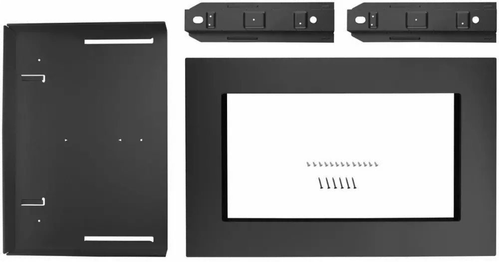 MKC2157AV KitchenAid 27 Inch Microwave Trim Kit - Black stainless steel-1