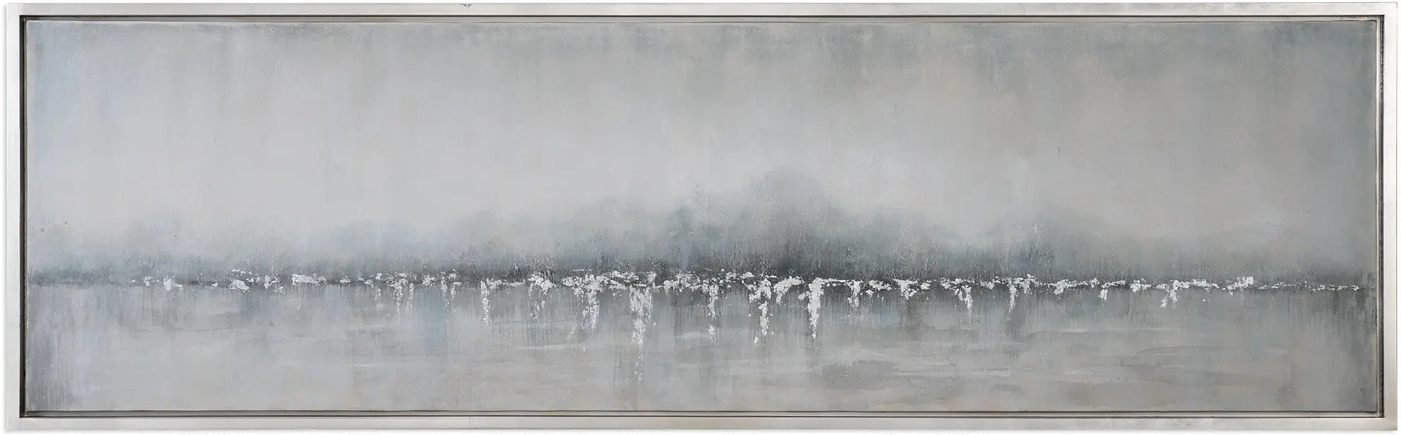 Tides Canvas Framed Horizontal Wall Art-1