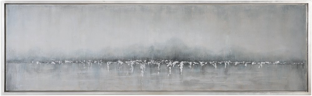 Tides Canvas Framed Horizontal Wall Art