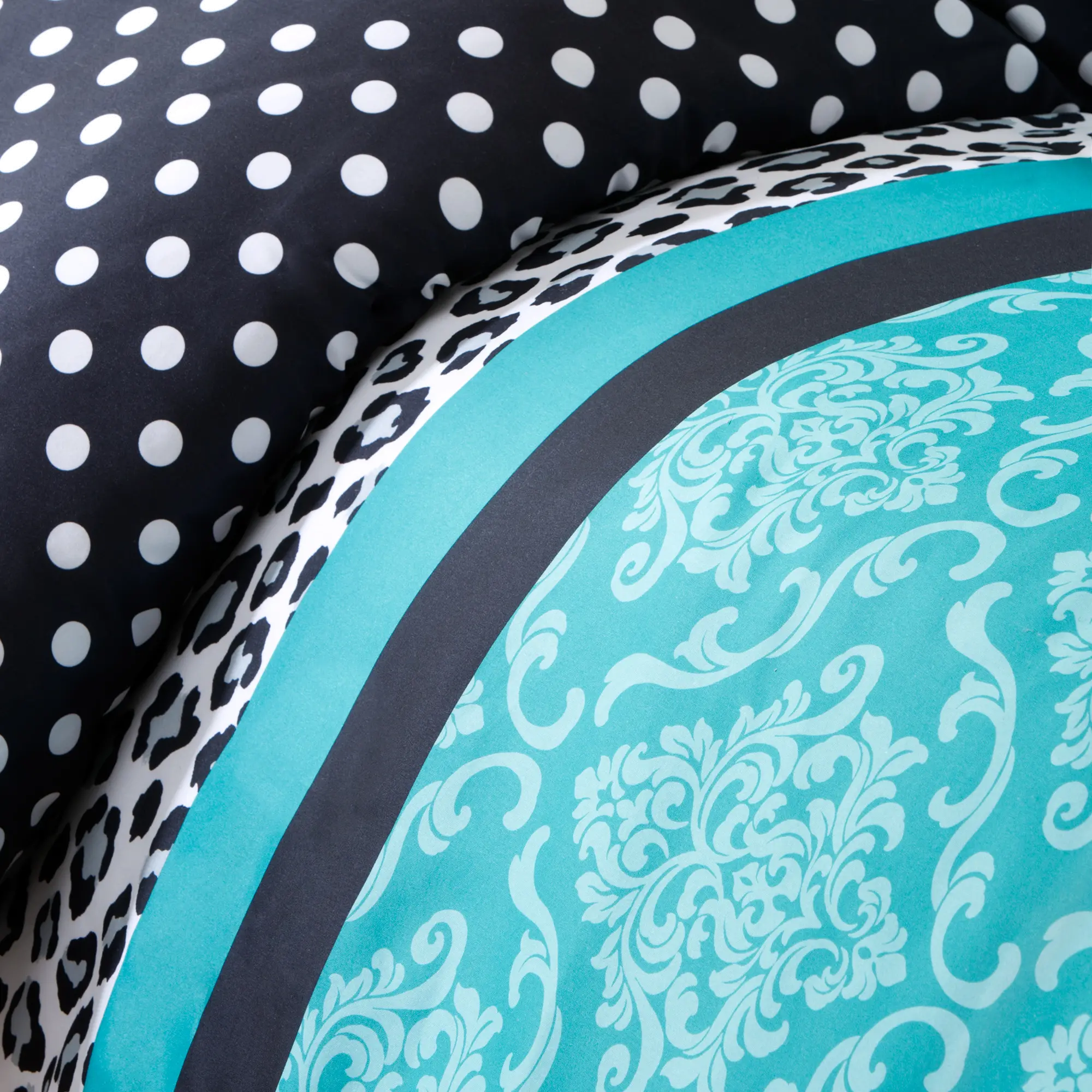 Chloe Teal Full-Queen 4 Piece Bedding Collection-3