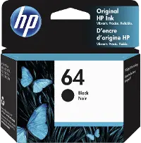 HP-N9J90AN#140 HP 64 Original Black Ink Cartridge