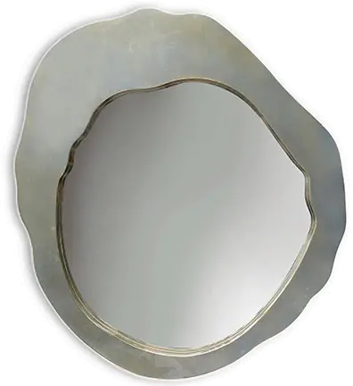Aluminum Beveled Wall Mirror-1