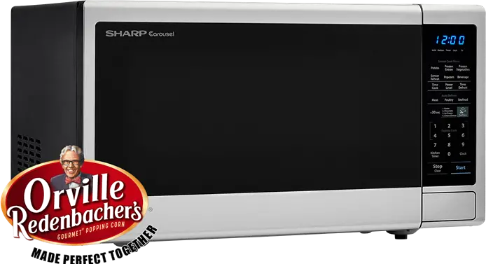 SMC1443CM Sharp 1.4 Cu. Ft. Microwave - Stainless Steel-4