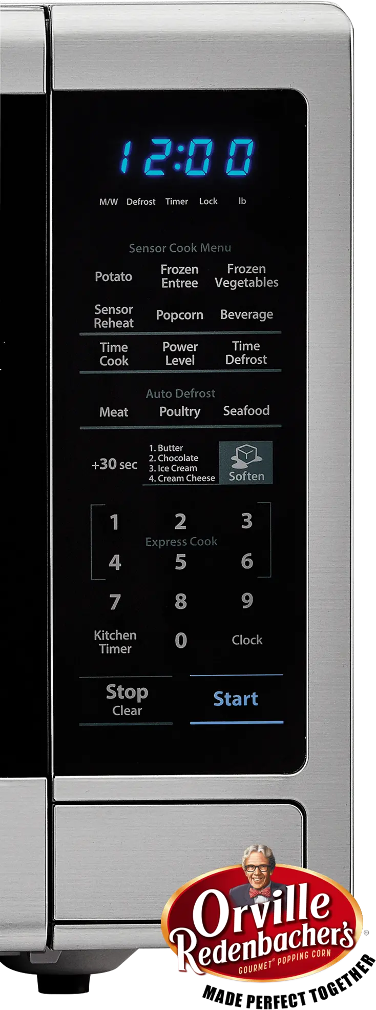 SMC1443CM Sharp 1.4 Cu. Ft. Microwave - Stainless Steel-5