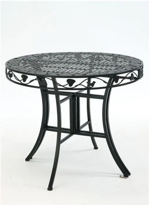 Outdoor Multi-Use Round Table Halves - Ivy League-3