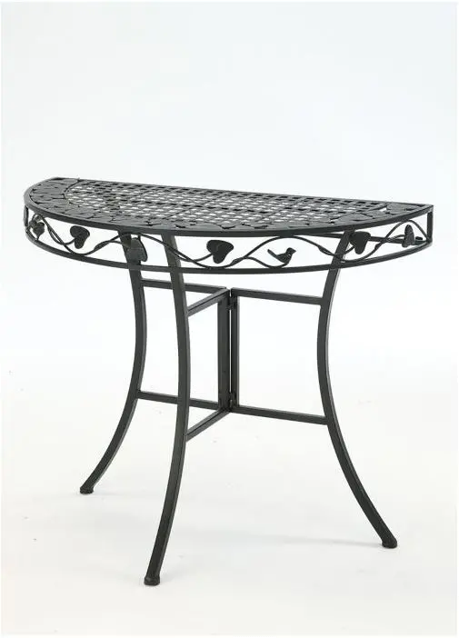 Outdoor Multi-Use Round Table Halves - Ivy League-4