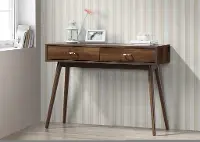 Mid Century Walnut Brown Desk
