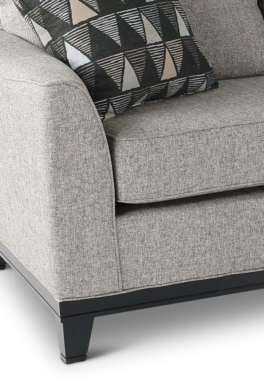 2PC/EMERSN/SLATE/OP1 Emerson Gray 2 Piece Sectional-5