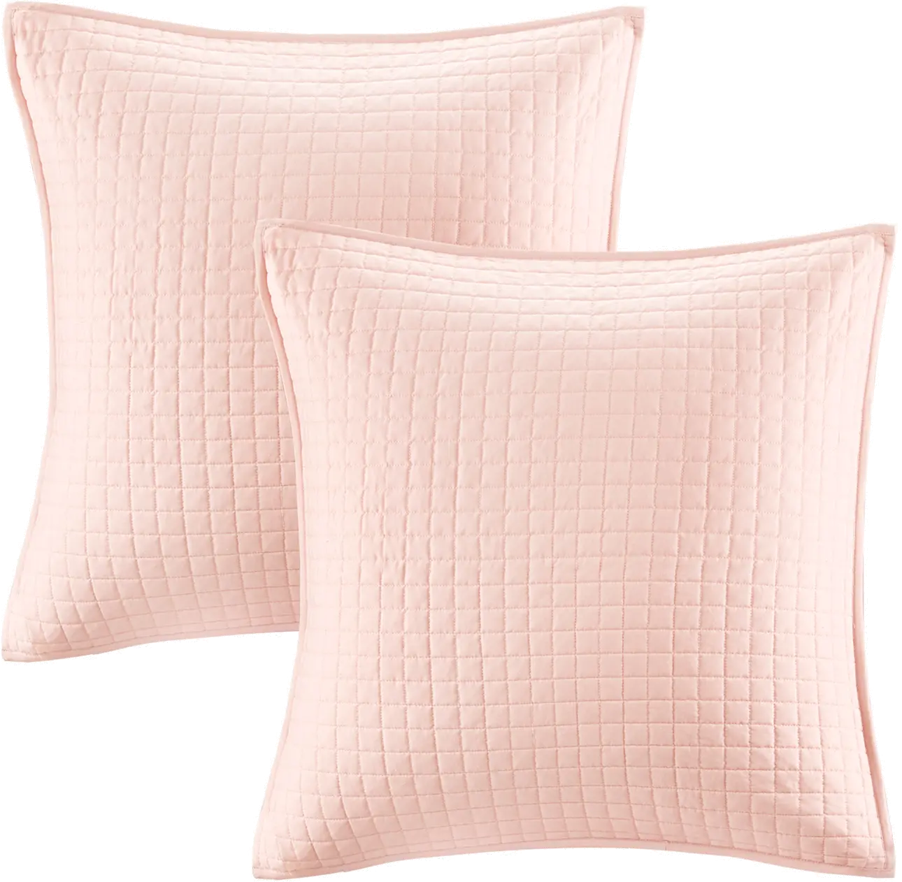 Pink Queen 7 Piece Brooklyn Cotton Jacquard Duvet Bedding Collection-1