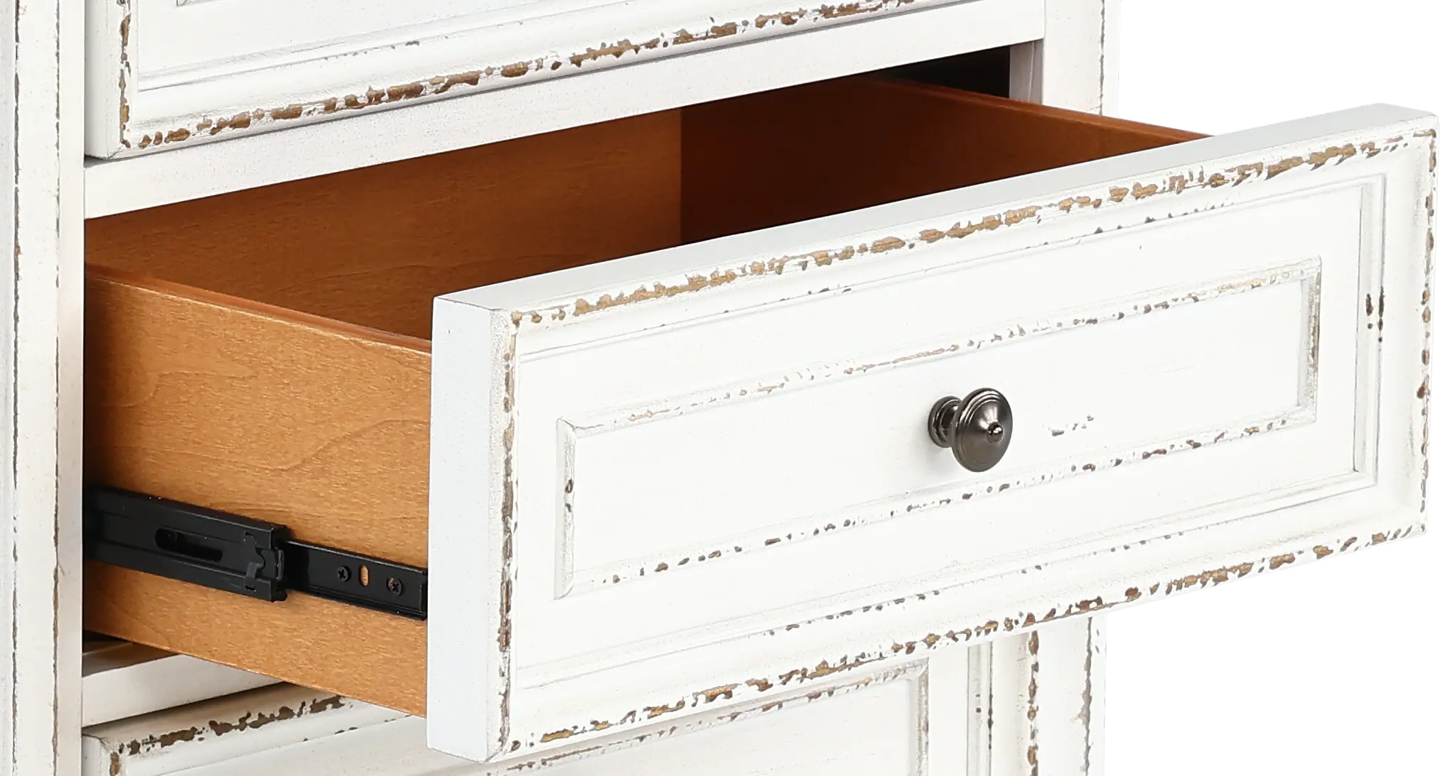 244-BR43 Magnolia Manor Antique White Lingerie Chest-6