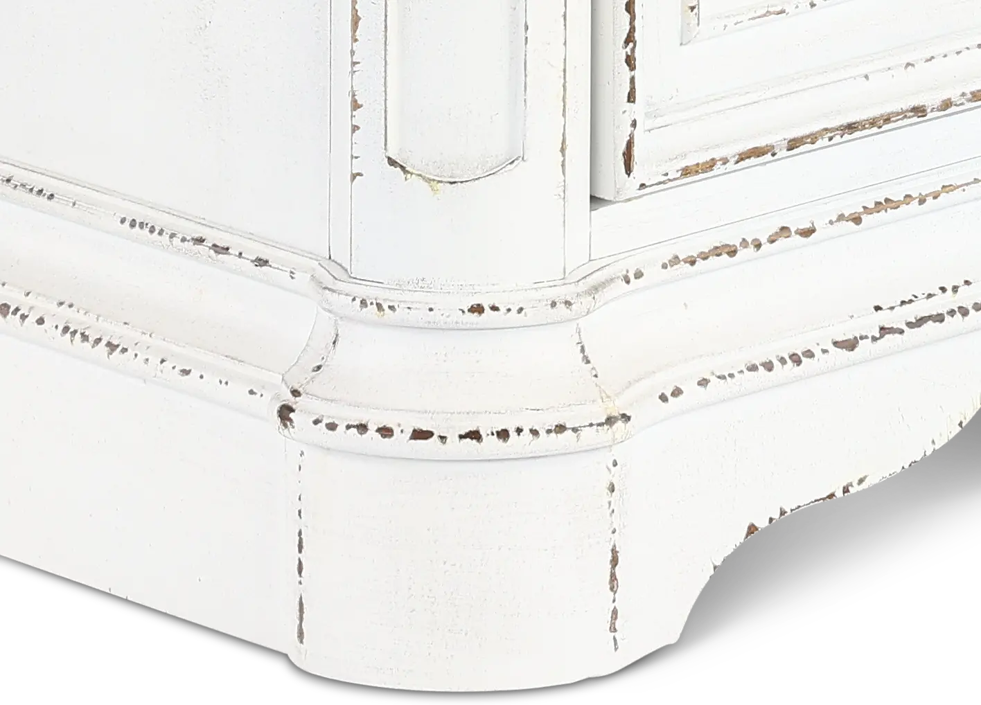 244-BR43 Magnolia Manor Antique White Lingerie Chest-7