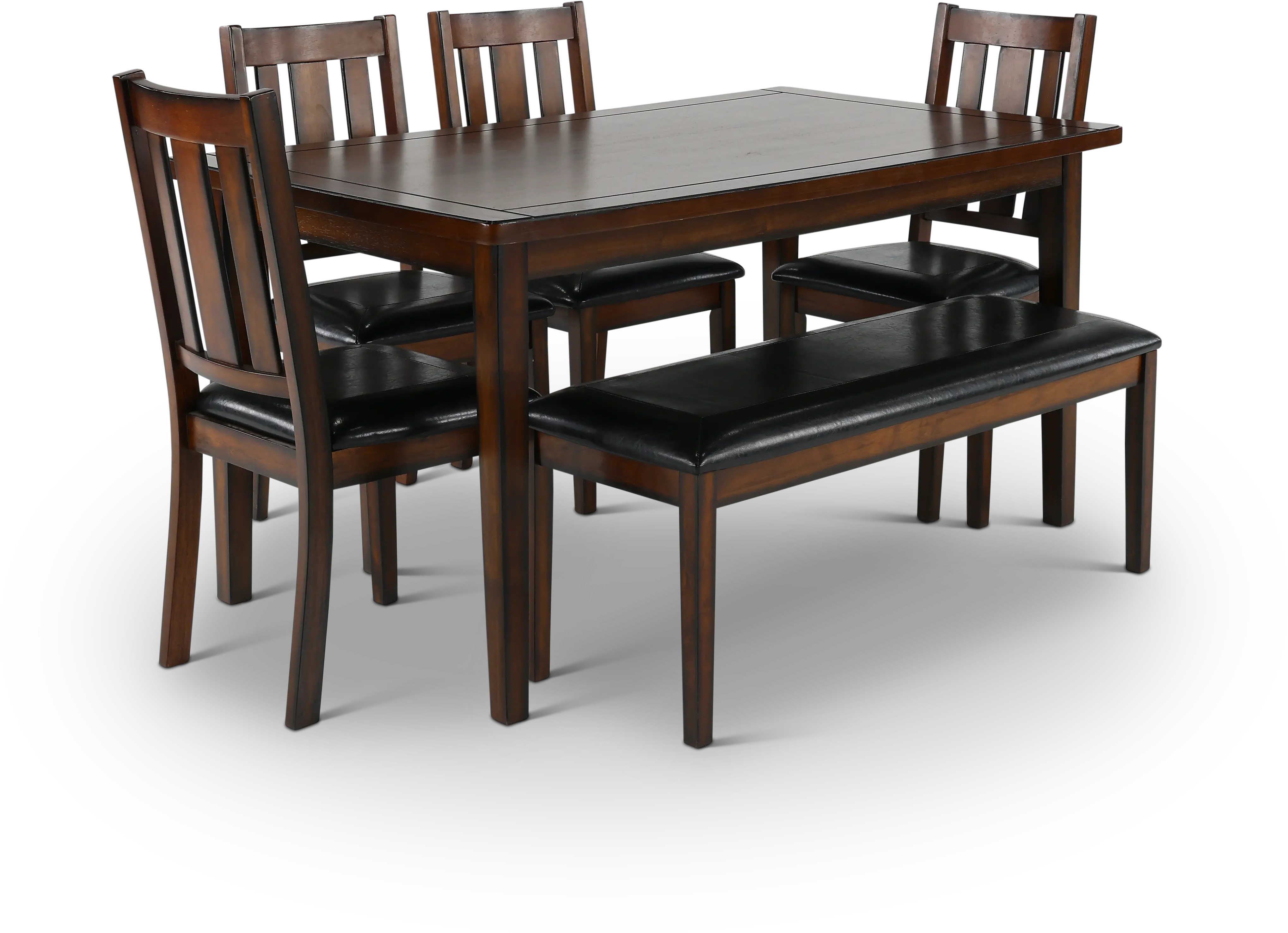 Del Mar Dark Cherry 6 Piece Dining Set-1