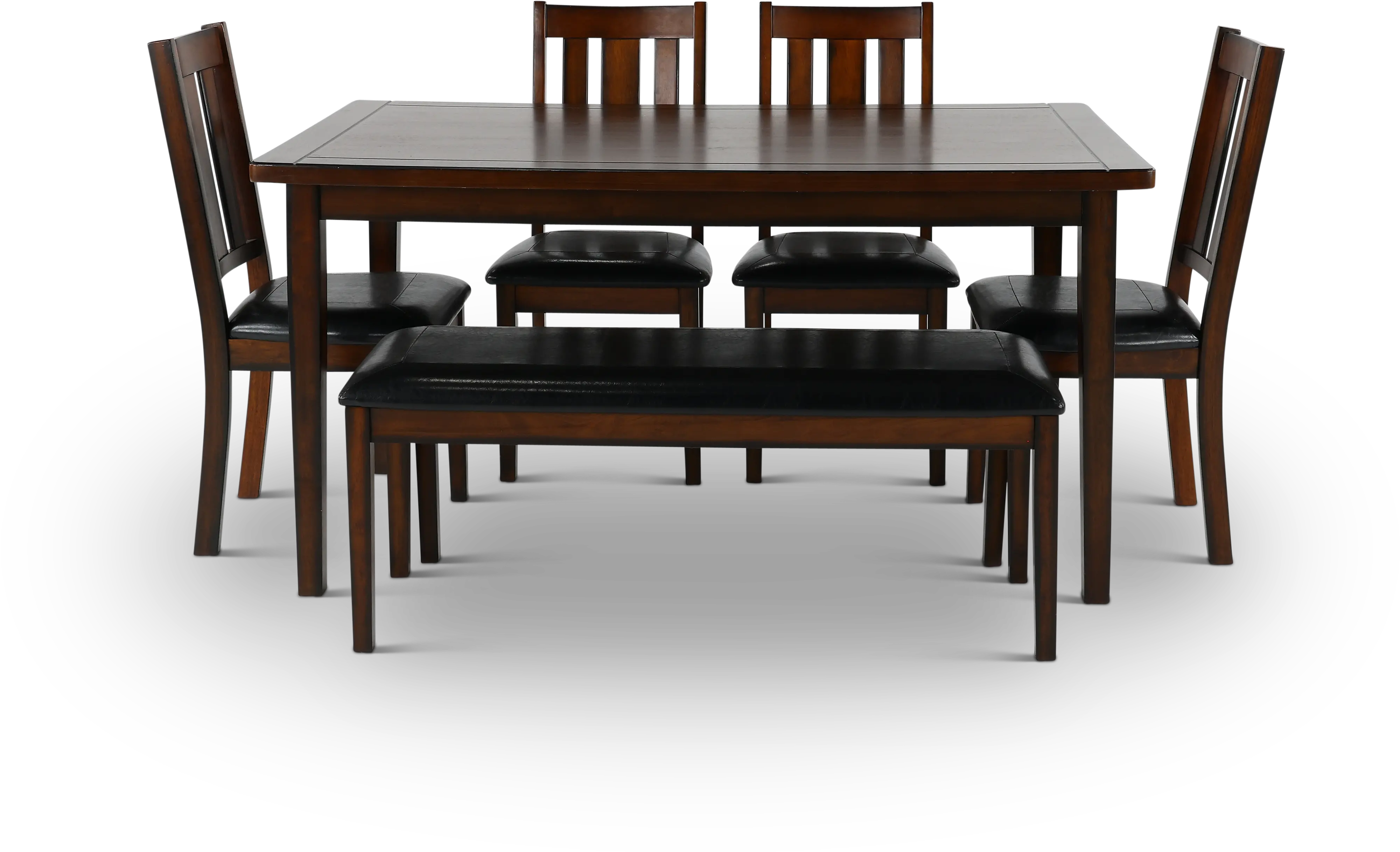 Del Mar Dark Cherry 6 Piece Dining Set-4