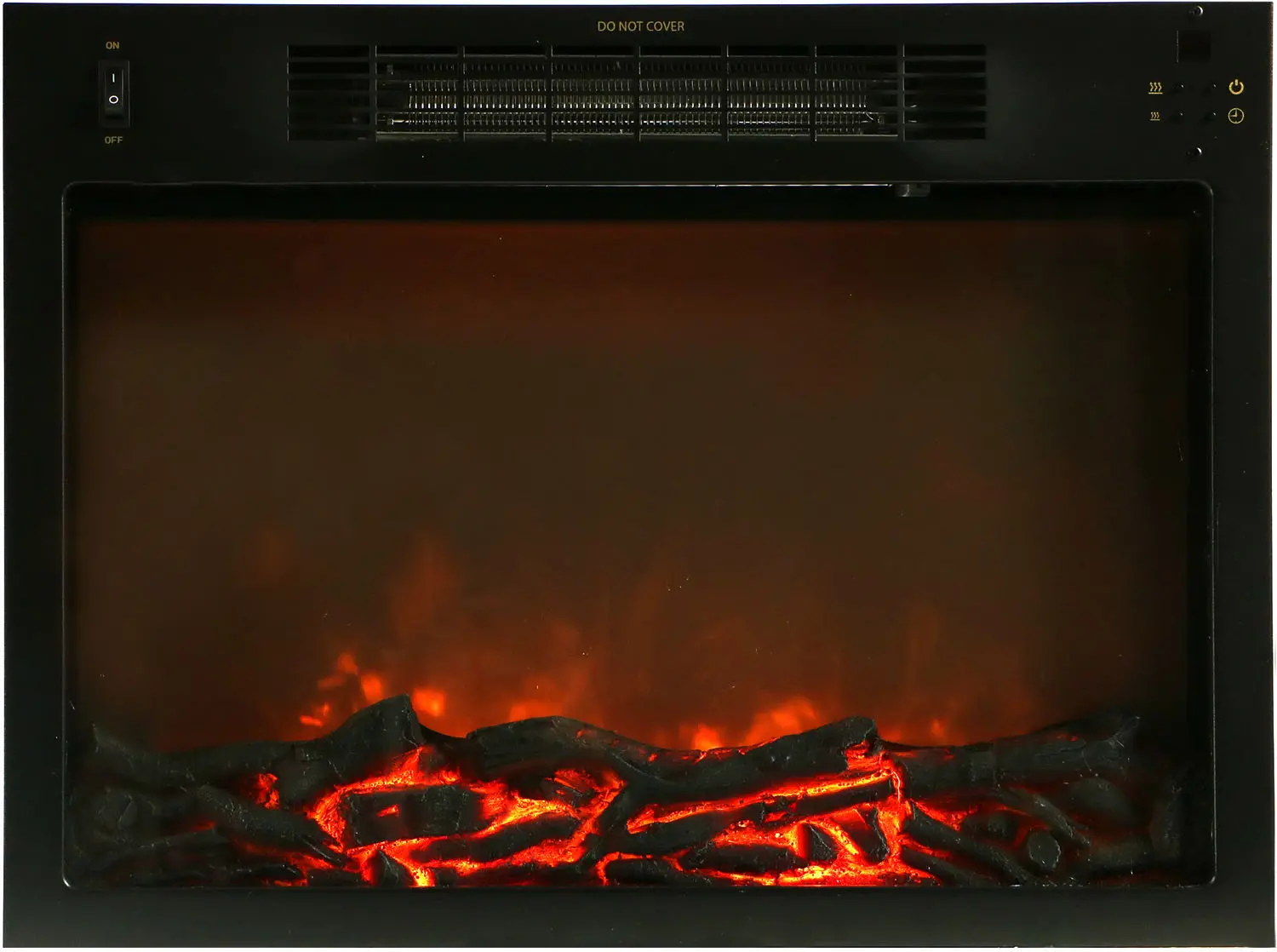 CAM6022-1WHT Crisp White Modern 60 Inch Fireplace TV Stand - Savona-3