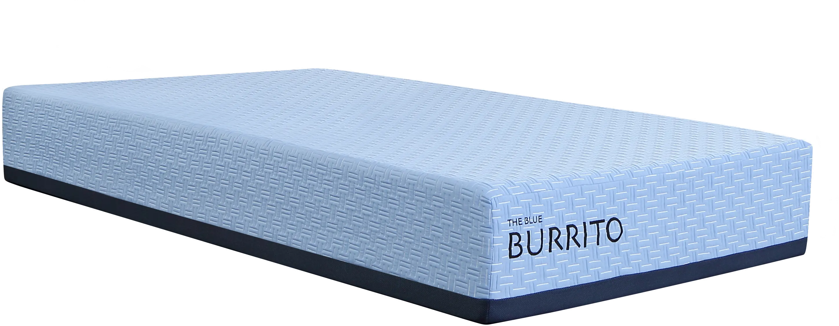 AF-BBMF-011TX Blue Burrito Visco Gel Memory Foam Twin-XL Mattress-1