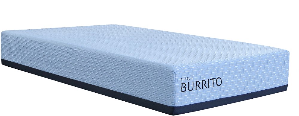 Blue Burrito Visco Gel Memory Foam Twin-XL Mattress