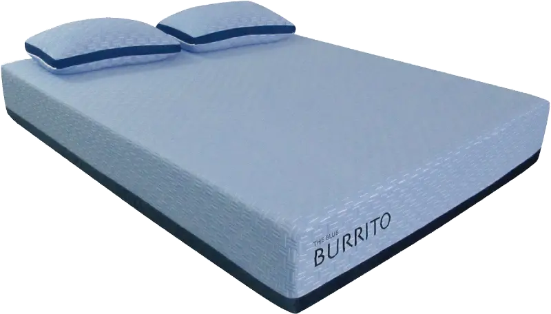 Blue Burrito Visco Gel Memory Foam Queen Mattress