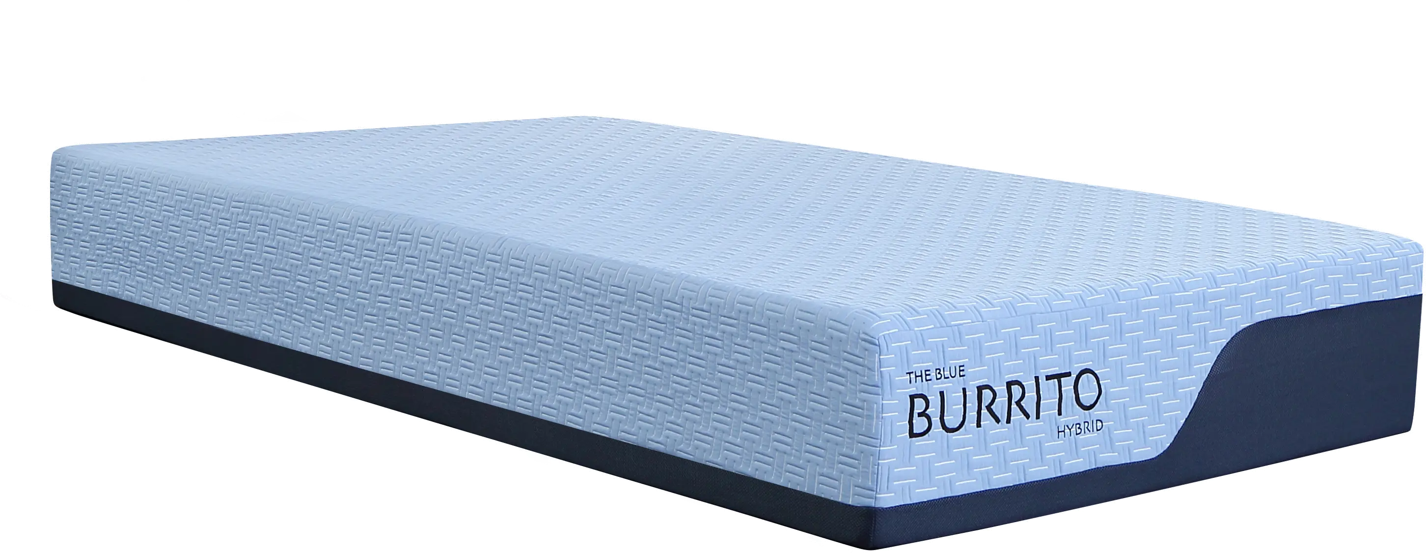 AH-BBHY-011TW Blue Burrito Hybrid Memory Foam Twin Mattress-2