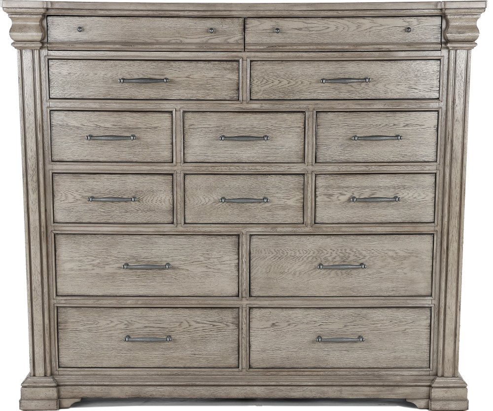 Madison Ridge Gray Large Chest