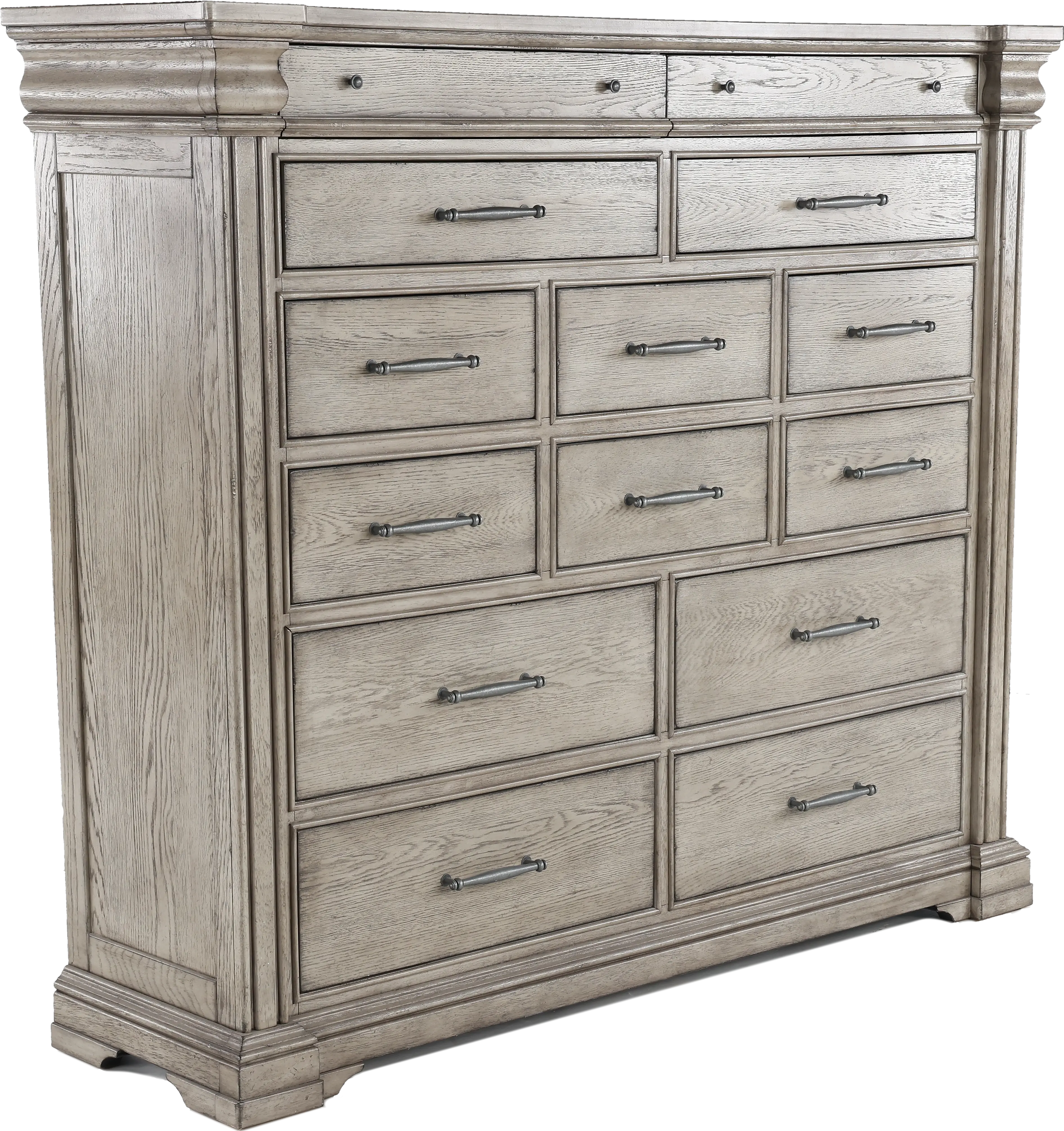 Madison Ridge Gray Large Chest-4