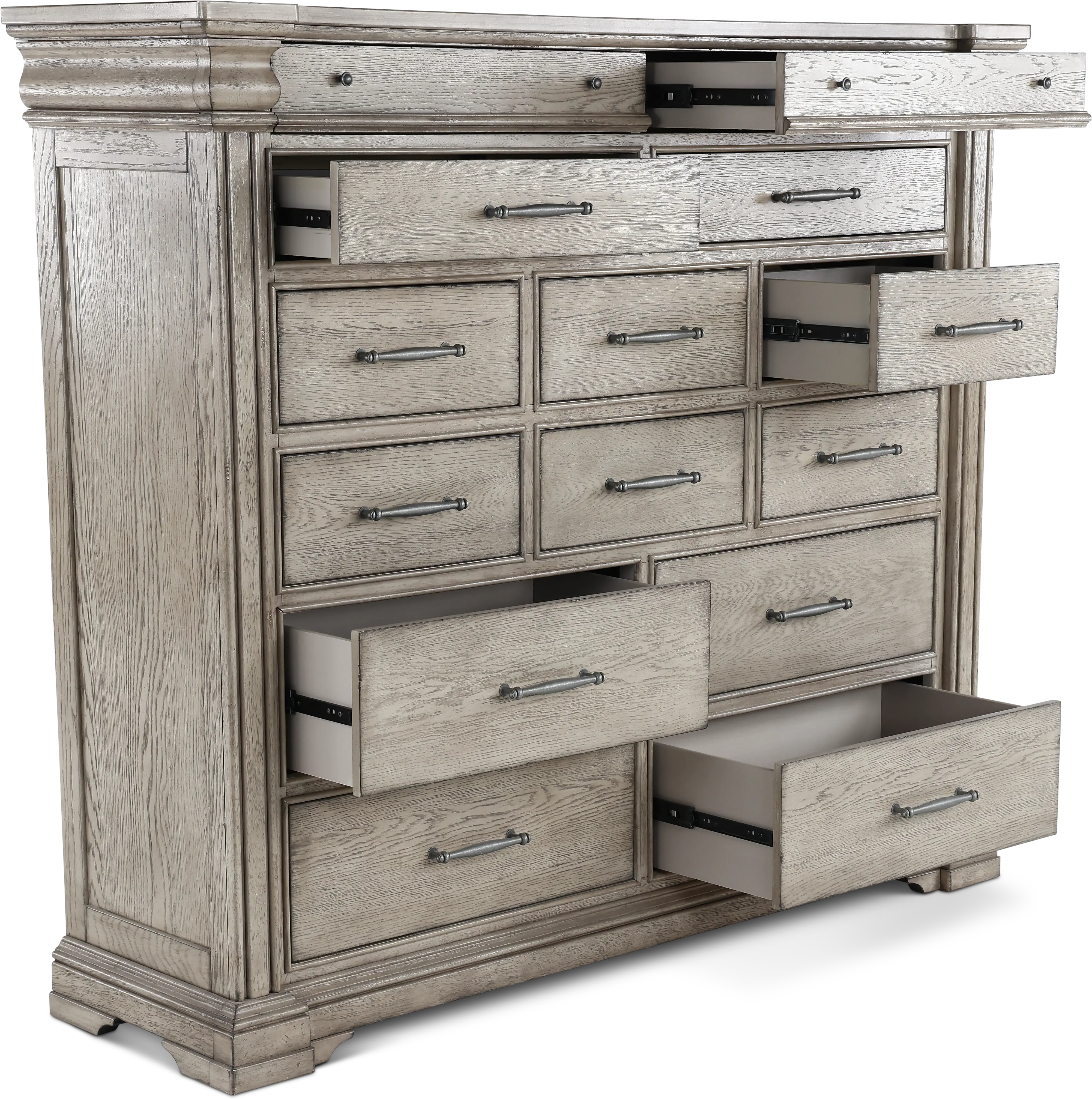Madison Ridge Gray Large Chest-5
