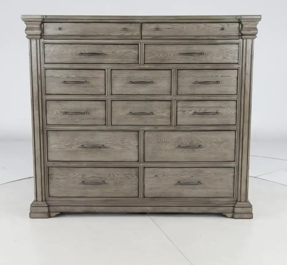 Madison Ridge Gray Large Chest-9