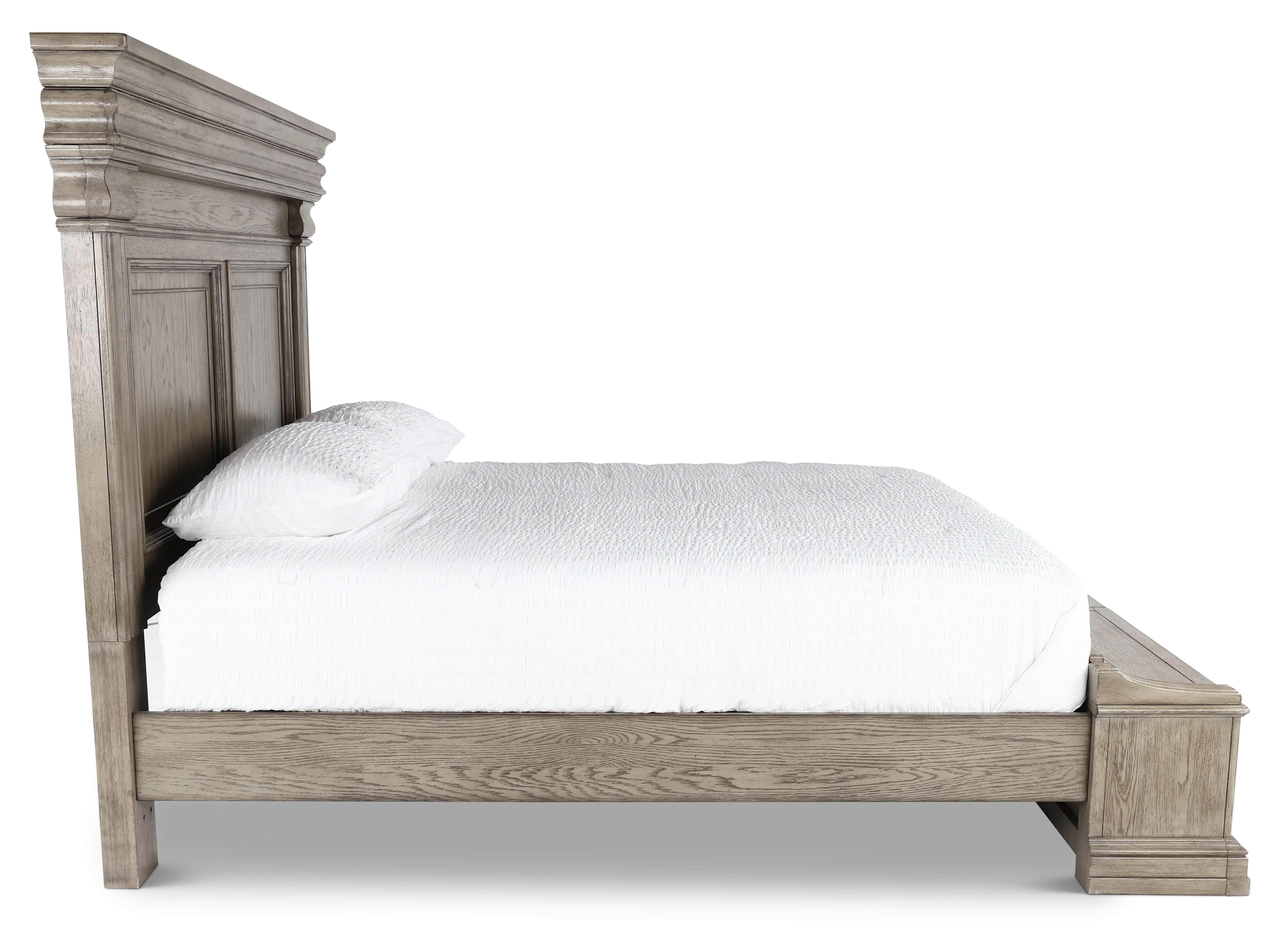Madison Ridge Gray California King Storage Bed-6
