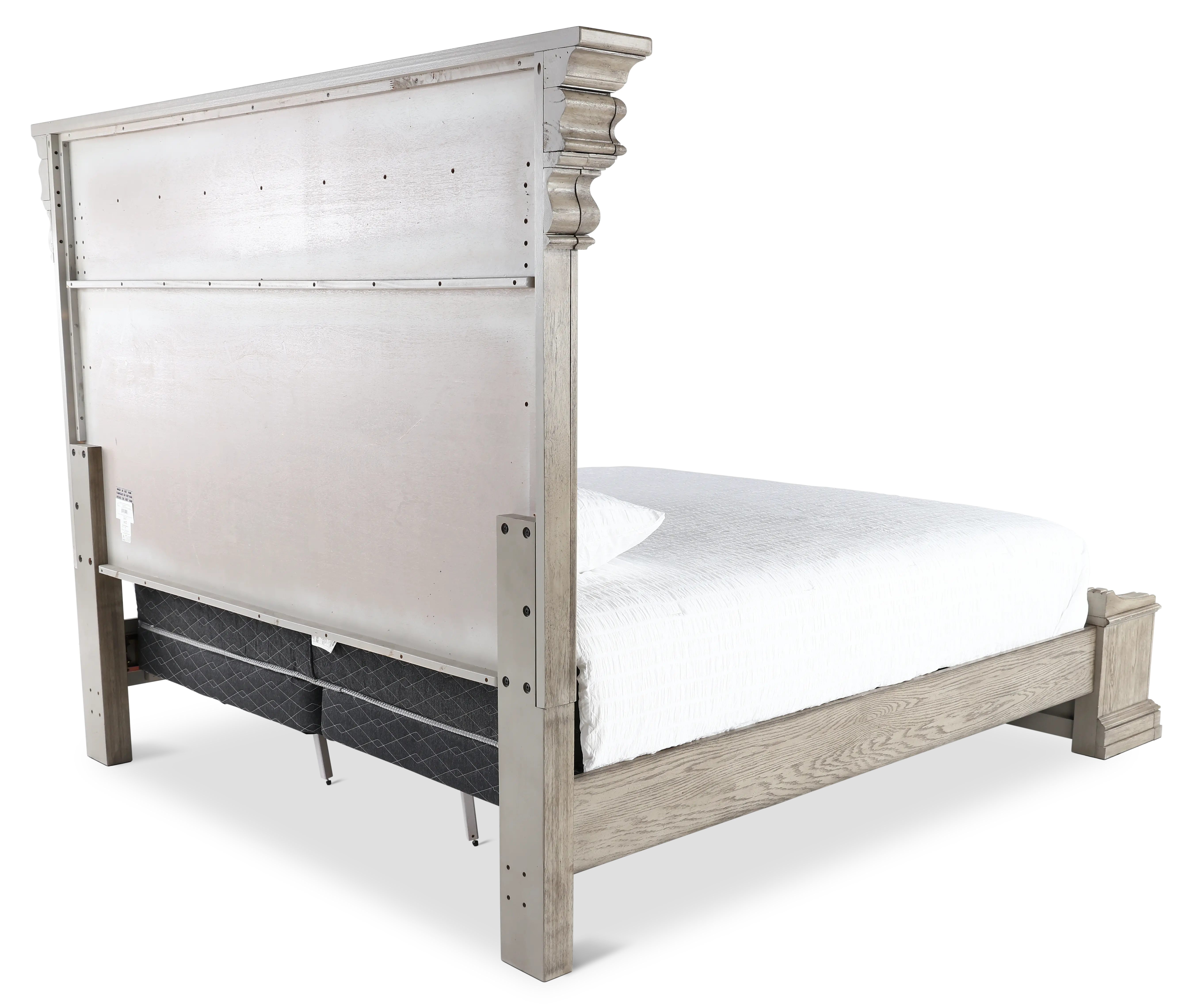 Madison Ridge Gray California King Storage Bed-7