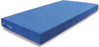 AF-HCKB-070TW Health Care 4 Kids Blue Memory Foam Twin Mattress and Pillow