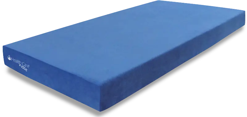 Health Care 4 Kids Blue Memory Foam Full Size Mattress and Pillow