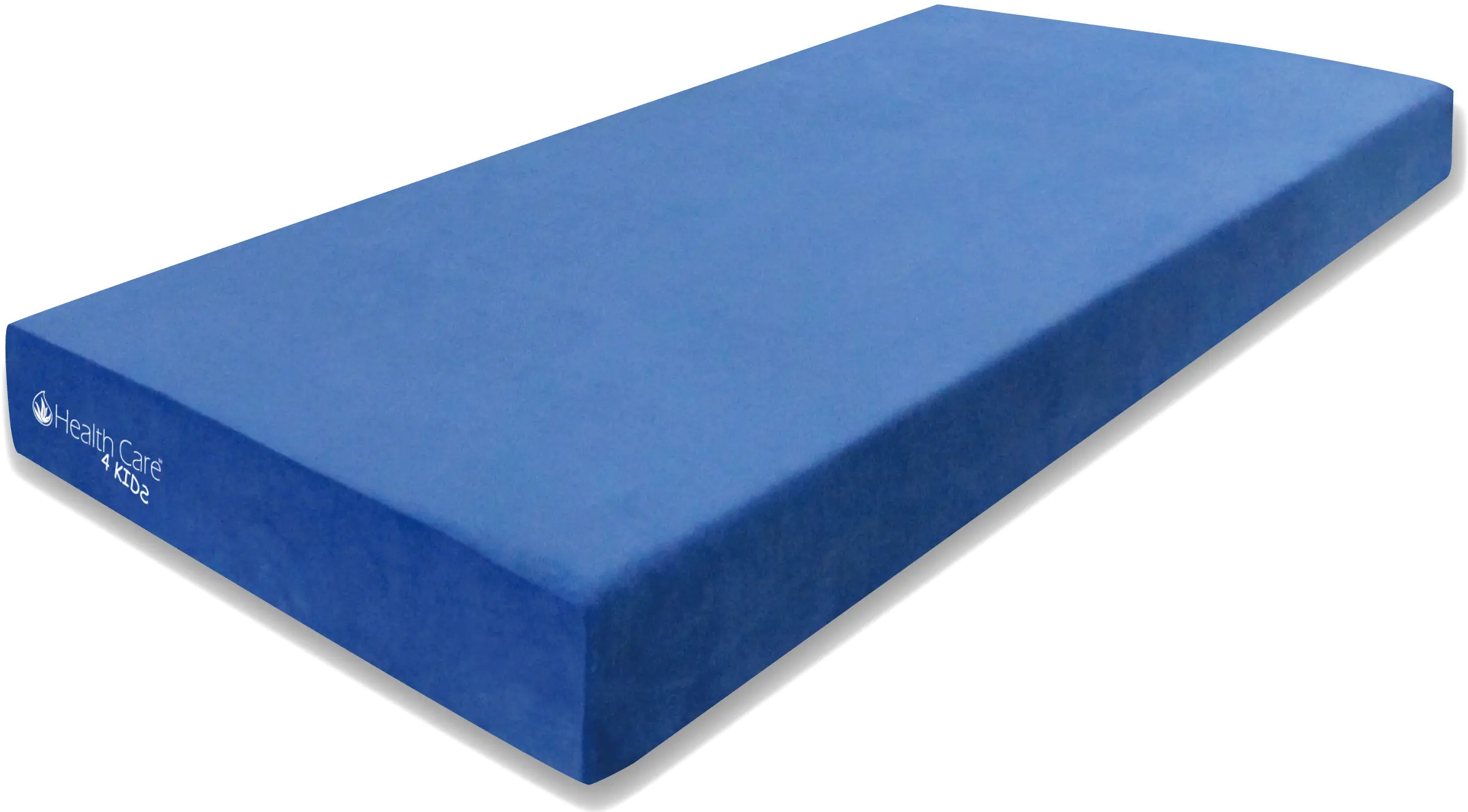 AF-HCKB-070FL Health Care 4 Kids Blue Memory Foam Full Size Mattress and Pillow-3